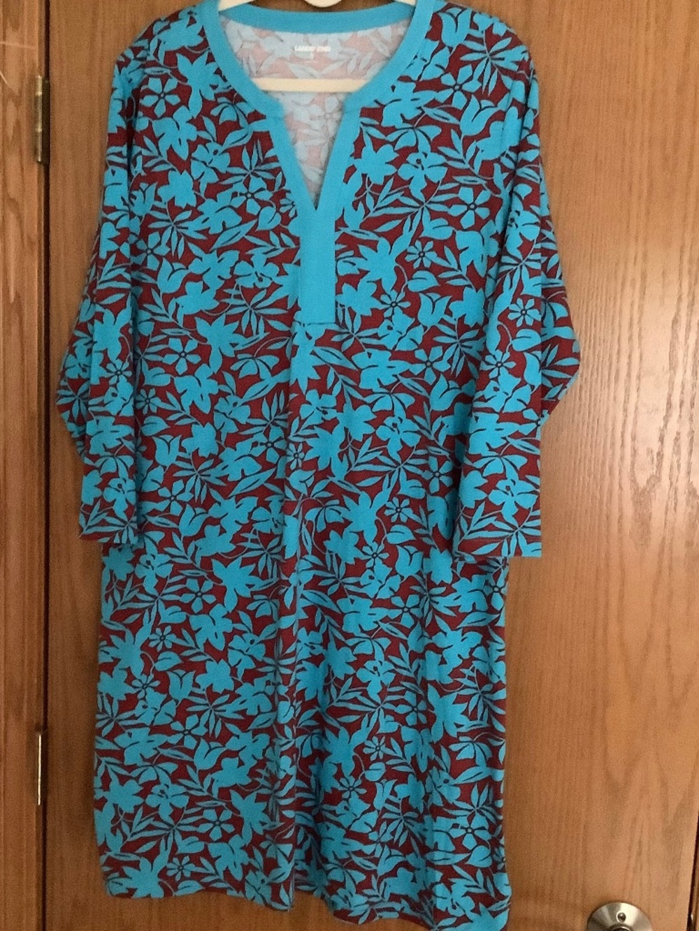 NWOT Lands End Swim CoverUp Dress Size XL